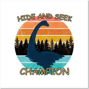 Loch Ness Monster - Hide and Seek Champion Posters and Art